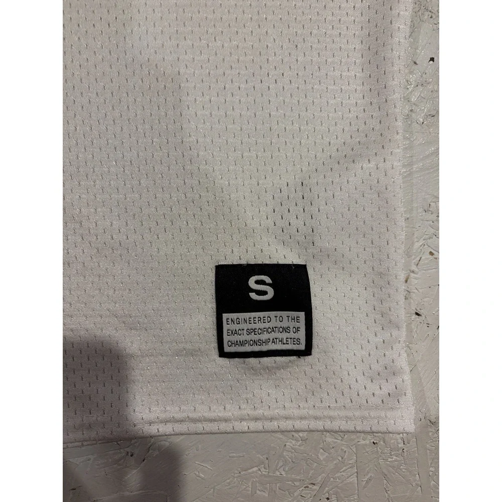Nike Youth Core Practice Jersey Size Small Team White 852389-100‎ Mesh Football